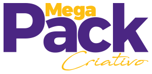 Logo Mega Pack Criativo Menu Site